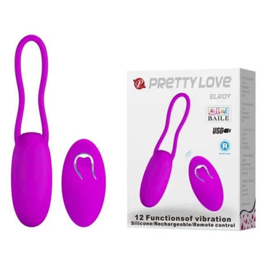 Trứng Rung Không Dây Điều Khiển Từ Xa Elroy Pretty Love Baile 364859