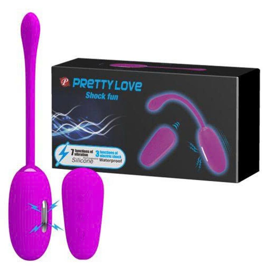 PrettyLove Shock Fun Trứng Rung Tình Yêu Sốc Điện Trải Nghiệm Mới Lạ và Thú Vị 365376