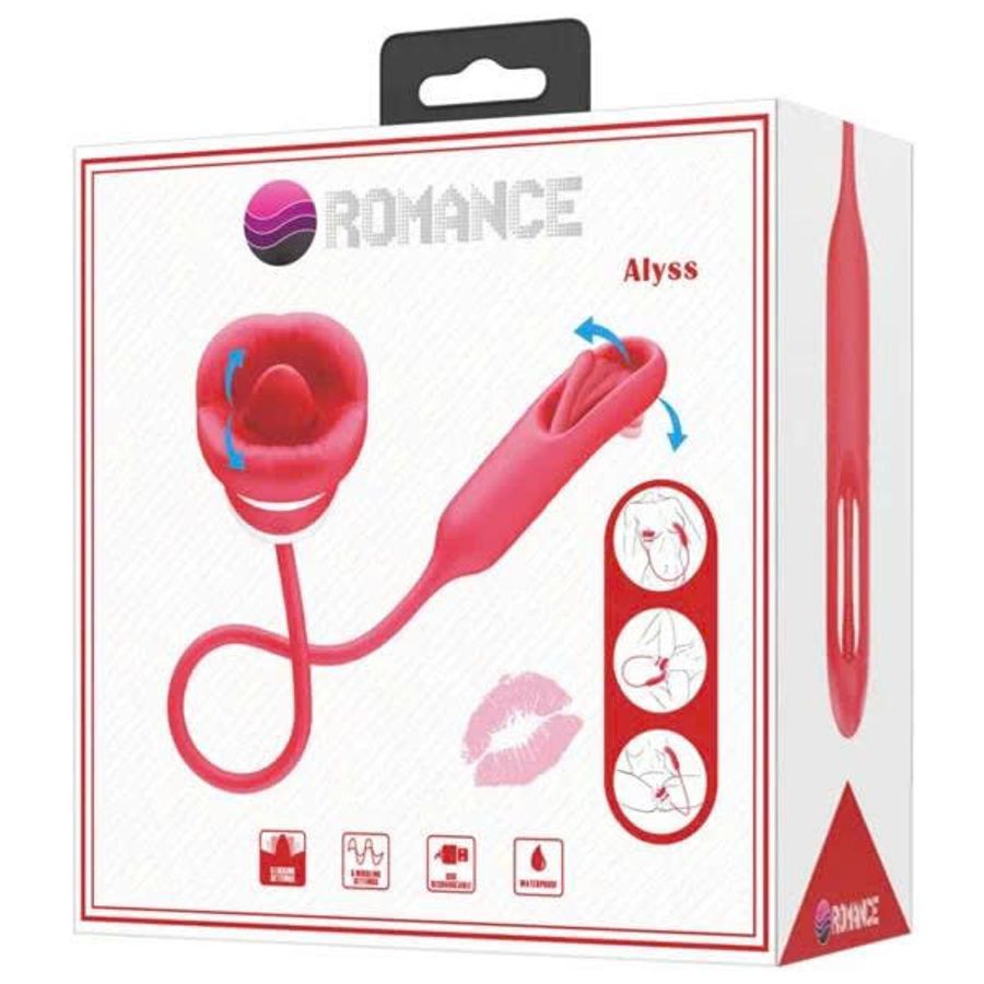 Máy Massage Romance Alyss Rung Liếm Siêu Kích Thích 365375