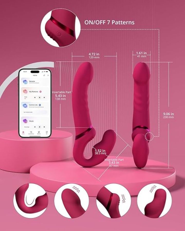 Lovense Lapis Dương Vật Giả Hai Đầu – Bạn Đồng Hành Hoàn Hảo Cho Cuộc Yêu Thăng Hoa 365554