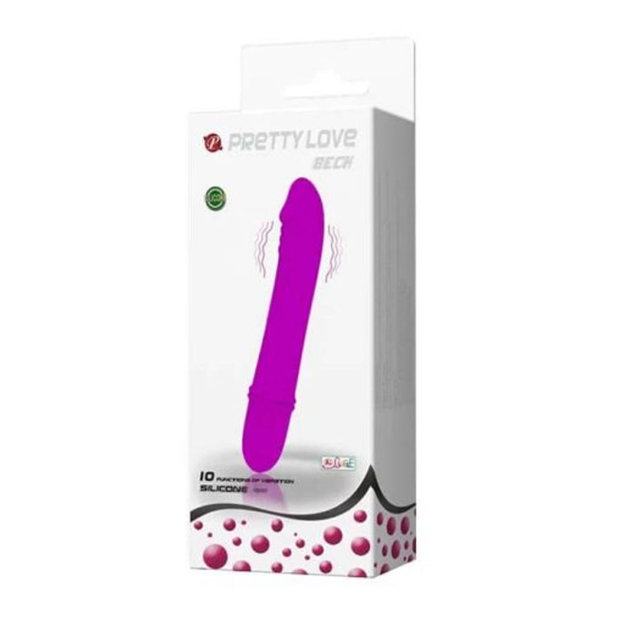 Dương Vật Giả Mini Pretty Love Beck 10 Chế Độ Rung 365582