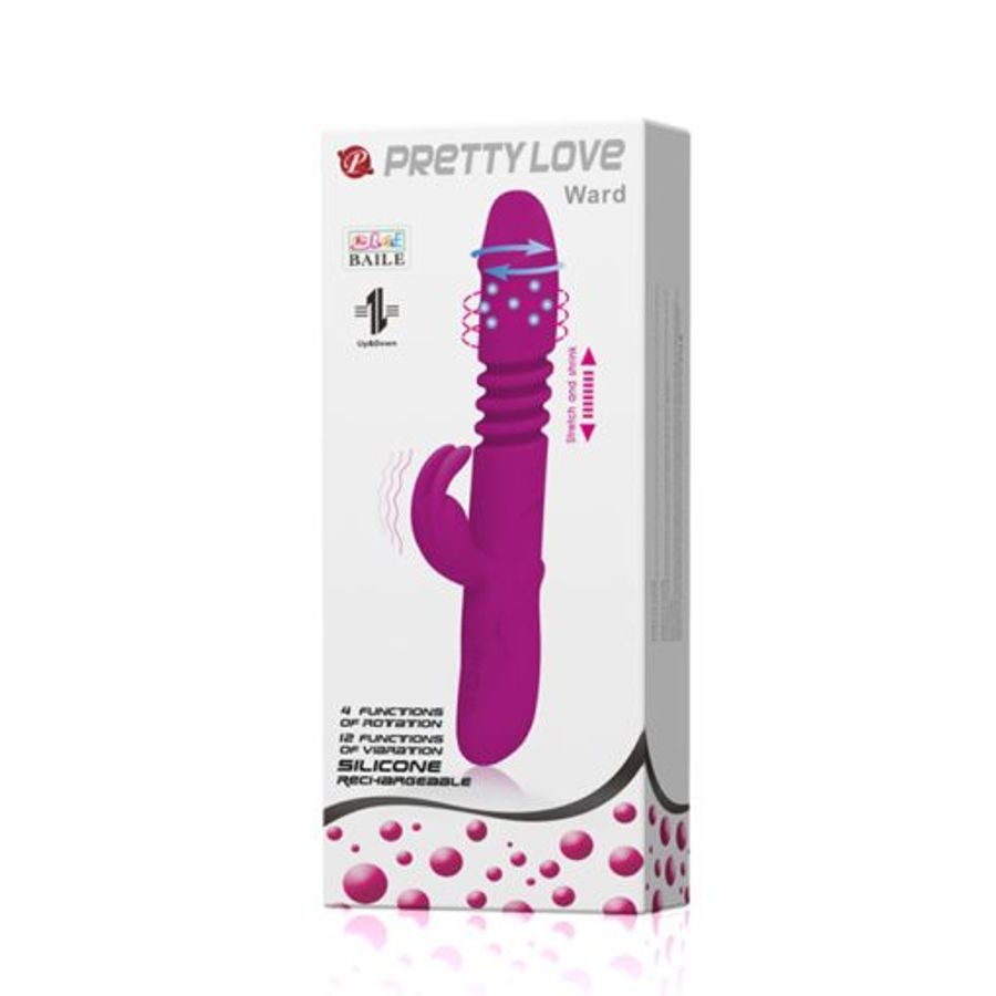Dương Vật Giả Rung Ngoáy Thụt Cao Cấp Pretty Love Ward LyBaile 365604