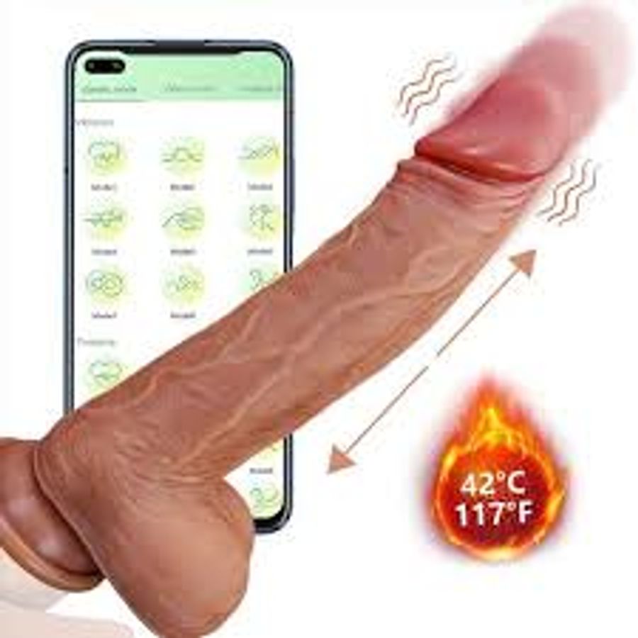 Dương Vật Giả Rung Thụt 7 Chế Độ Cao Cấp Điều Khiển Từ Xa 365605