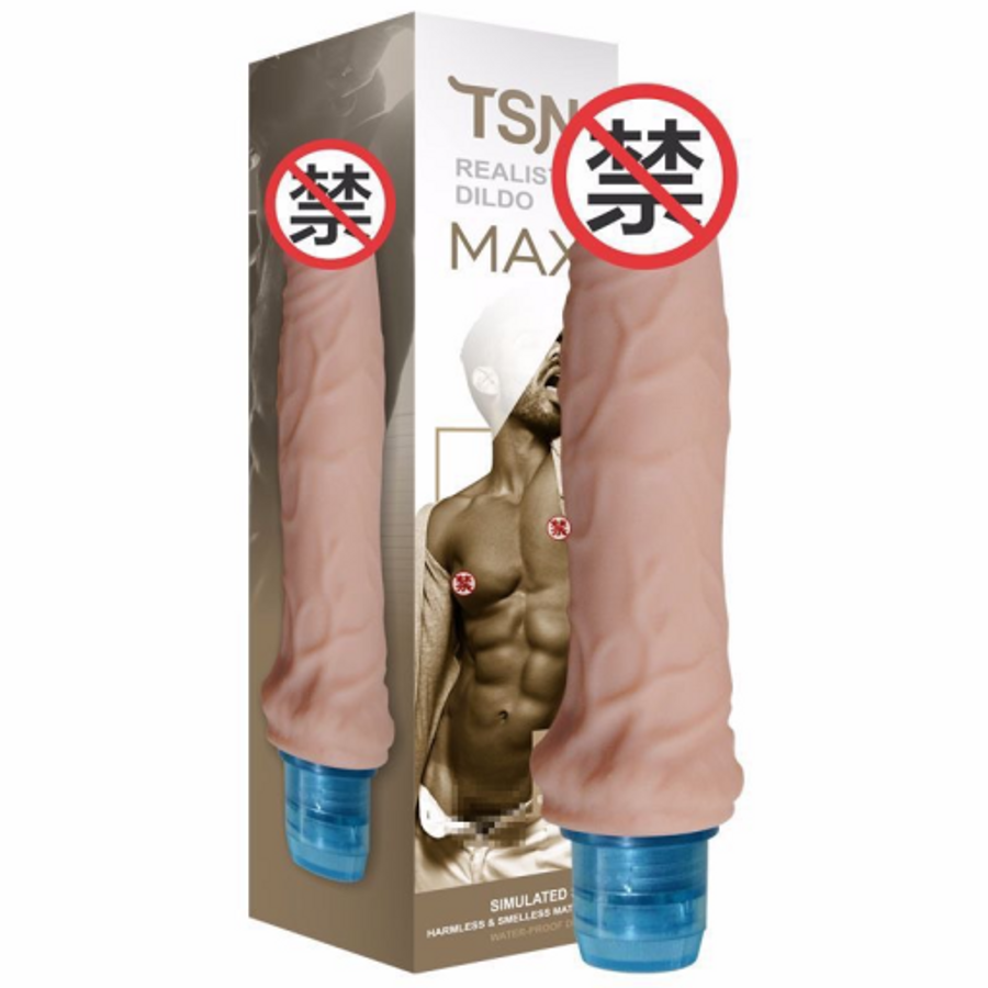 Dương Vật Giả Rung TSN Max Siêu Mềm Mịn 365616