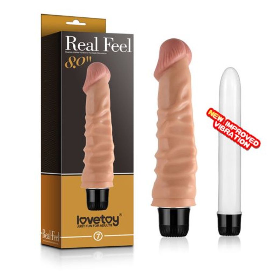 Dương Vật Giả Lovetoy Real Feel Rung Siêu Gân 365703