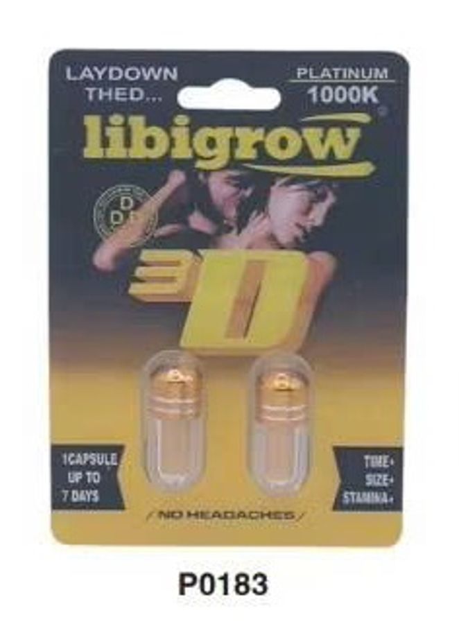 Viên uống tăng cường sinh lý nam Libigrow Platinum 1000K cao cấp 2 Viên 7 Ngày