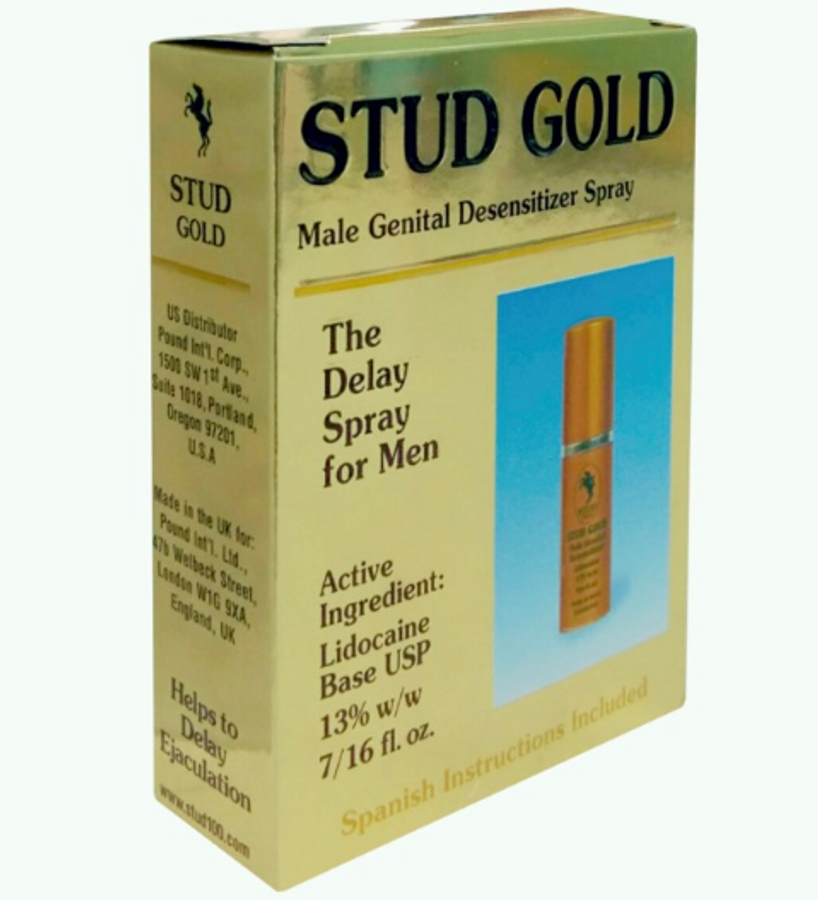 Chai xịt kéo dài thời gian cho nam Stud Gold