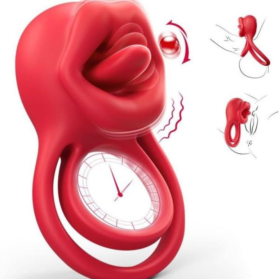 SEXTOY VÒNG RUNG LƯỠI LIẾM 4IN1 ĐK QUA APP 367387