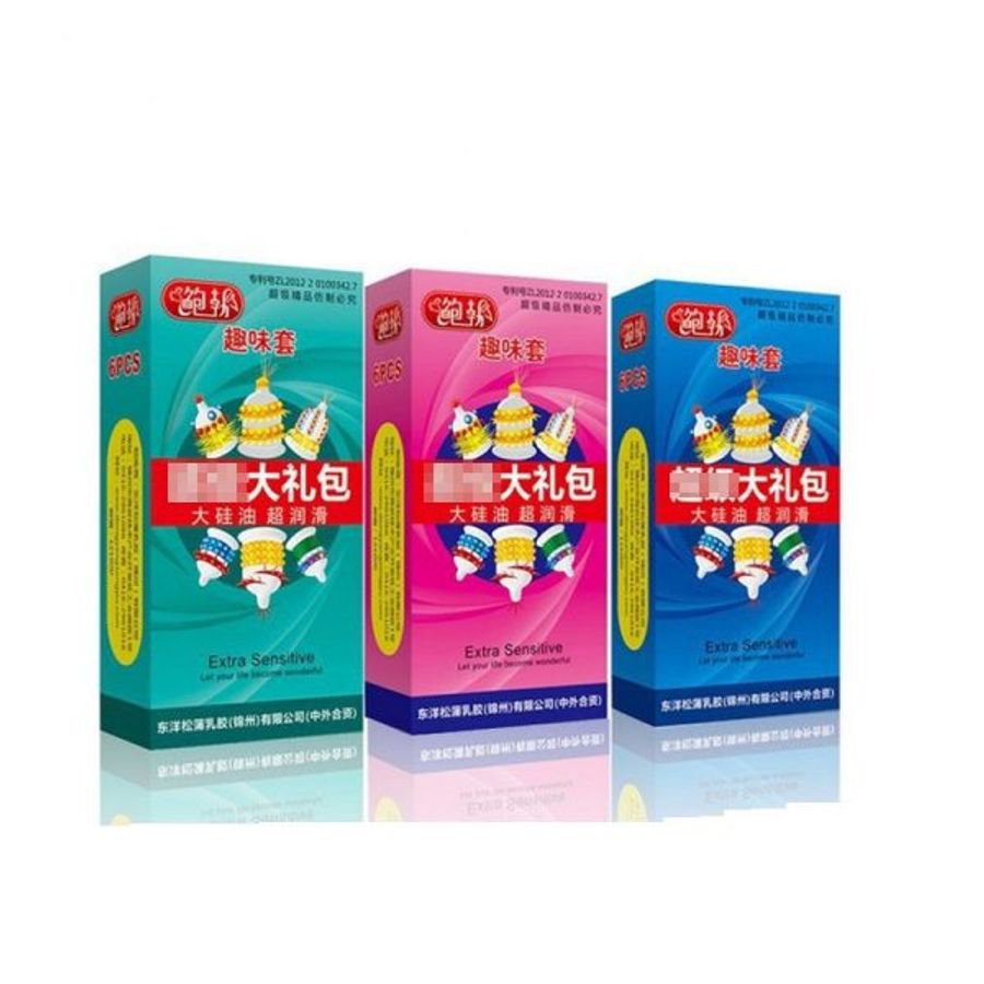 Bao Cao Su RunBo, Bcs Gân Gai Râu, Kd-tg (Hộp 6 Chiếc)