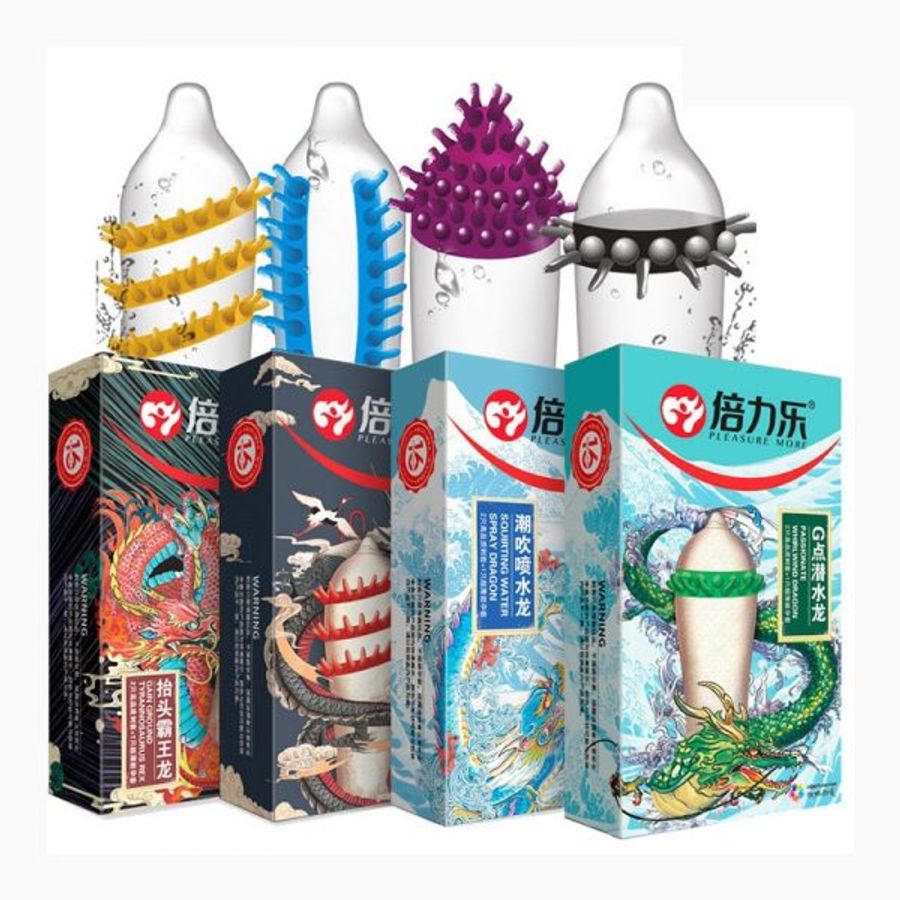 Bao Cao Su Tứ Linh Gân, Gai Lớn HBM Dragon 367650