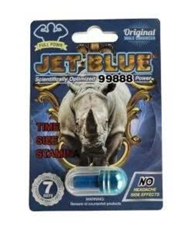 Viên uống tăng cường sinh lý nam Jet Blue 99888 Full Power cao cấp 1 Viên 7 Ngày