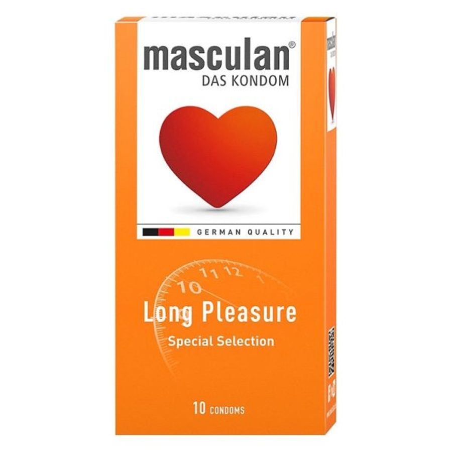 Bao cao su Masculan Long pleasure - Kéo dài thời gian ( Masculan cam )