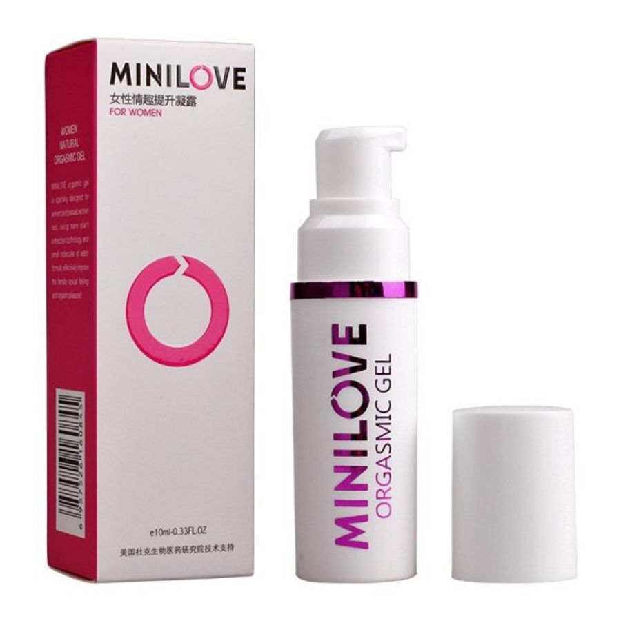 Gel bôi trơn tăng khoái cảm kích thích nữ Minilove Orgasmic Gel Chai 10ml chính hãng