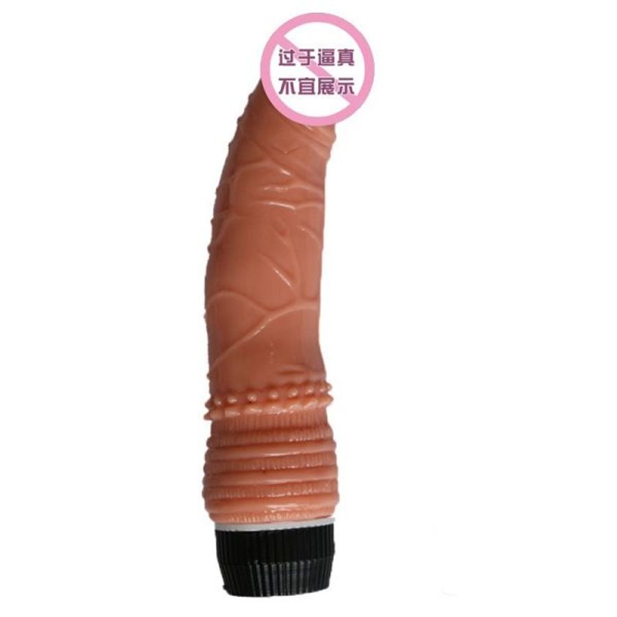 Dương vật giả 2 Pin Dạng cong có rung chính hãng