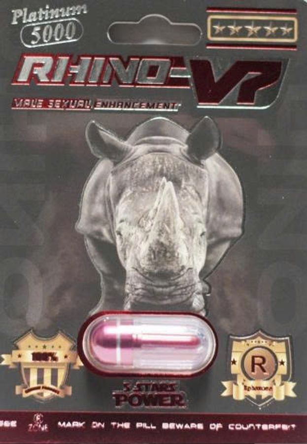 Viên uống tăng cường sinh lý nam Rhino V7 3000K cao cấp 1 Viên 7 Ngày - Male Sexual