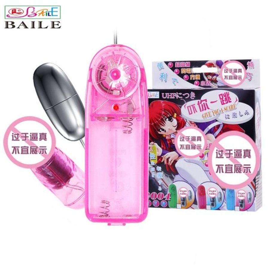 Trứng rung inox 2 đầu Baile Cao cấp Chính Hãng