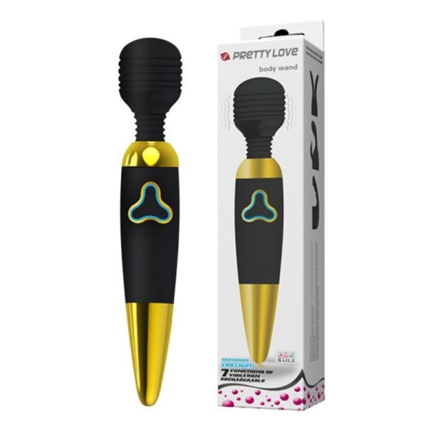 CHÀY RUNG massage điểm G âm đạo và đầu ti PRETTYLOVE BODY WAND Cao cấp Chính Hãng