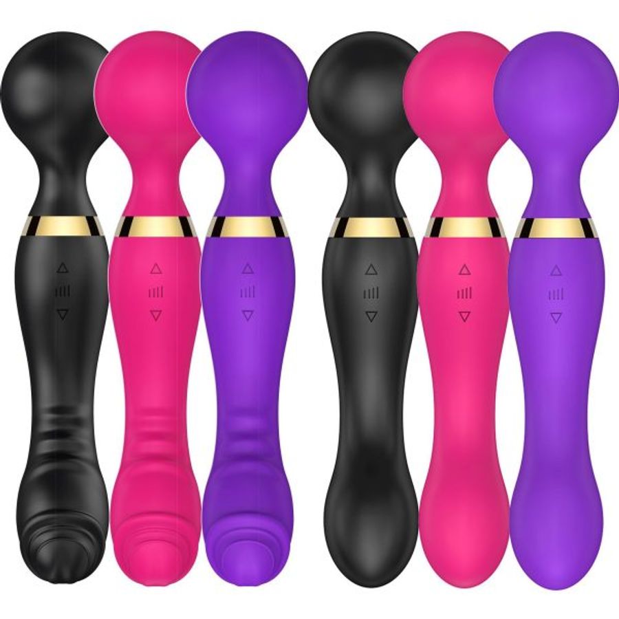 CHÀY RUNG massage điểm G âm đạo và đầu tiSTICK 2 ĐẦU NHIỀU CHẾ ĐỘ  Cao cấp Chính Hãng
