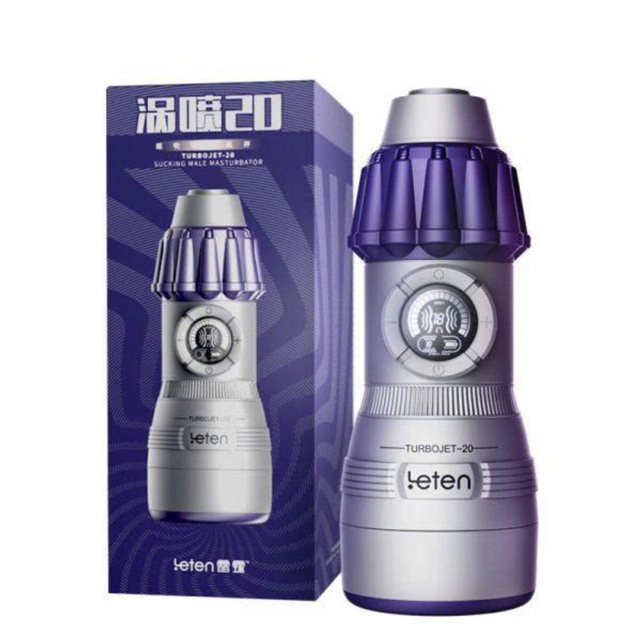 Âm Đạo Giả Rung Bú Mút Co Bóp Kích Thích Giải Quyết Nhu Cầu Nam Giới Leten Turbojet-20 Sucking Chính Hãng - Pin Sạc