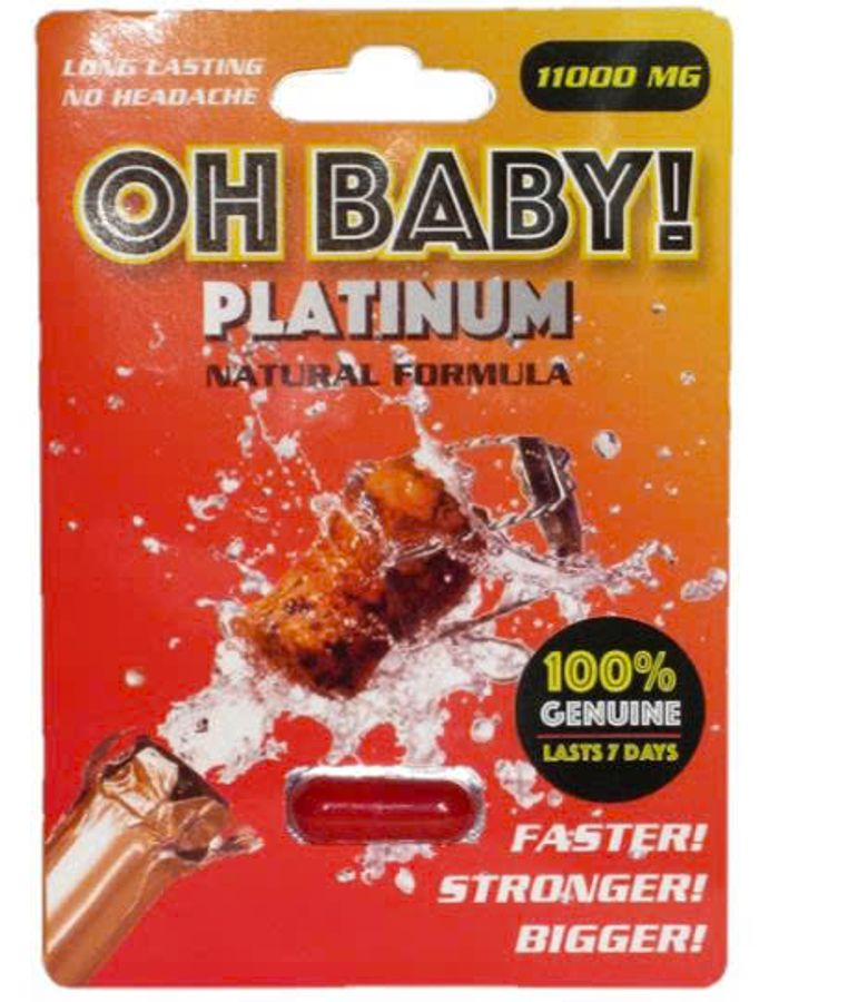 Viên uống cao cấp tinh chất thiên nhiên dành cho phái mạnh Oh Baby Platinum 11000mg 1 Viên