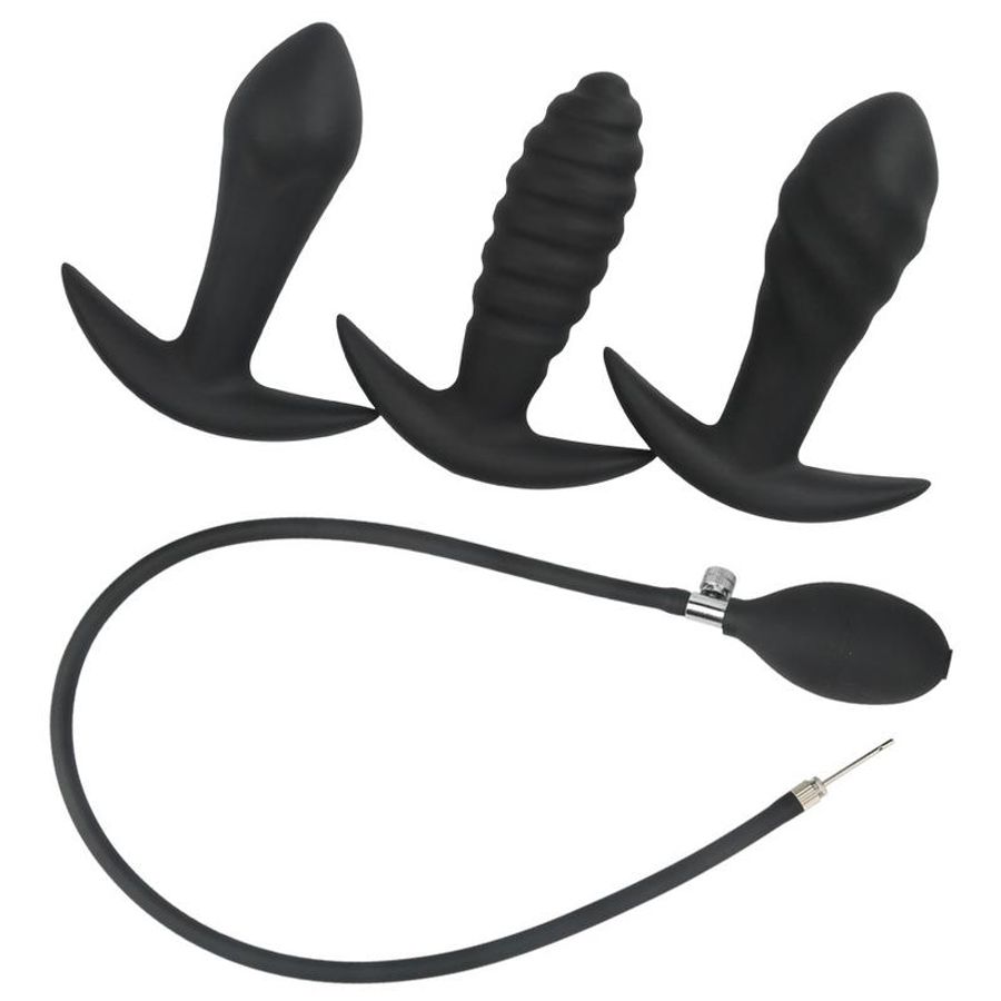 Phích cắm hậu môn rung kích thích cao cấp ANAL PUMP SILICON BIG SIZE chính hãng