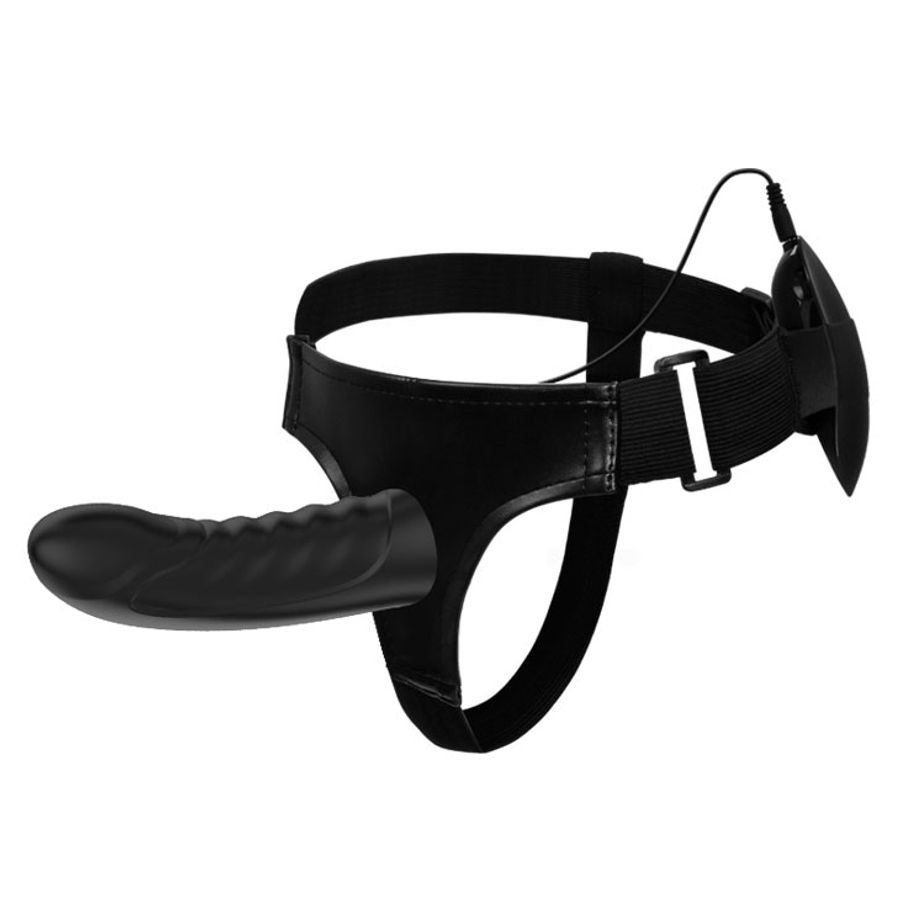 Quần Đeo Dương Vật Tăng Hưng Phấn Cao Cấp STRAP-ON 1 Đầu Rung Rỗng Ruột SILICON BAILE Chính Hãng