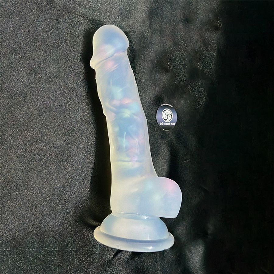 Dương Vật Giả trong suốt DILDO SILICON TRẮNG TRONG JUCHI cao cấp chính hãng