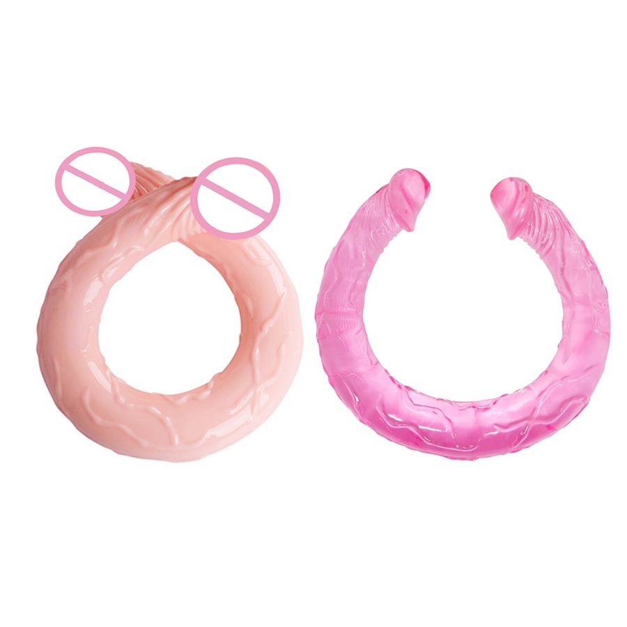 Dương Vật Giả DILDO 2 ĐẦU BAILE dành cho Les Giải toả cao cấp chính hãng