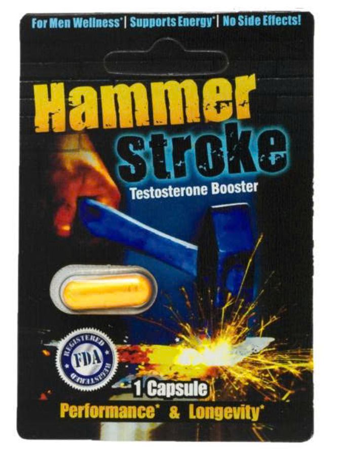 Viên uống cao cấp tinh chất thiên nhiên dành cho phái mạnh Hammer Stroke 1 Viên