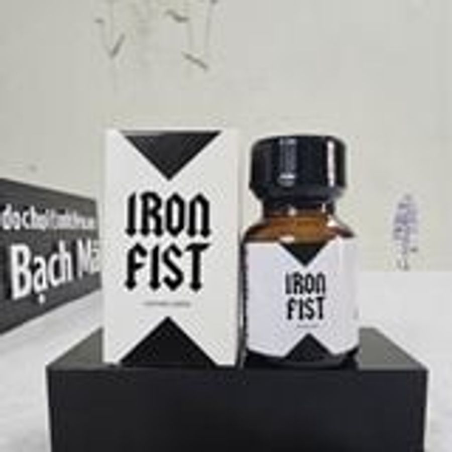 Chai hít Popper Iron Fist tăng kích thích khoái cảm 10ml