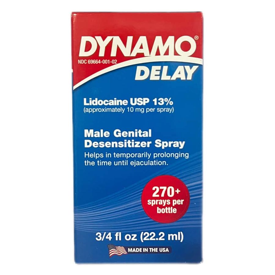 Dynamo delay chai xịt chống xuất tinh sớm kéo dài thời gian