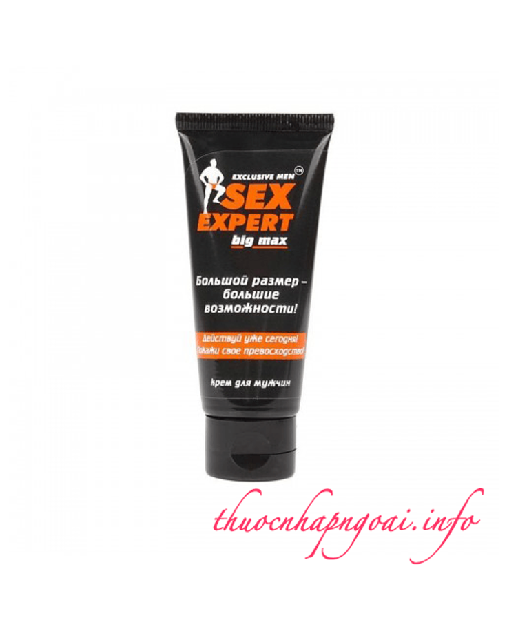 Gel Sex Expert Big Max hỗ trợ tăng kích thước và kéo dài thời gian cho nam Chính hãng