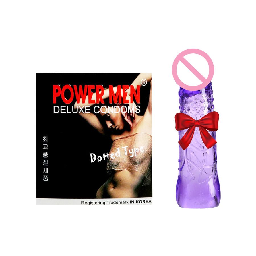 Bộ sản phảm phẩm quà tặng giá rẻ BCS Powermen Dotted 3 cái và Đôn Dên 5cm Chính Hãng