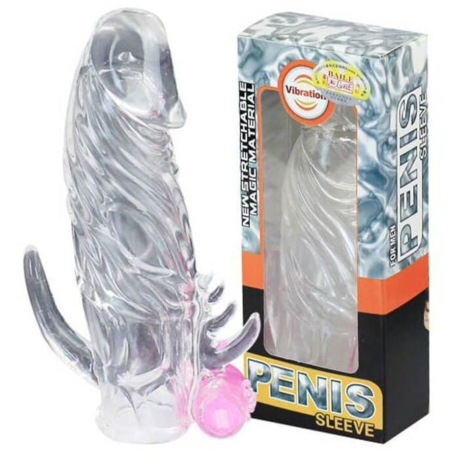 Bao Cao Su Đôn Dzên Penis Sleeve ( Có Rung )