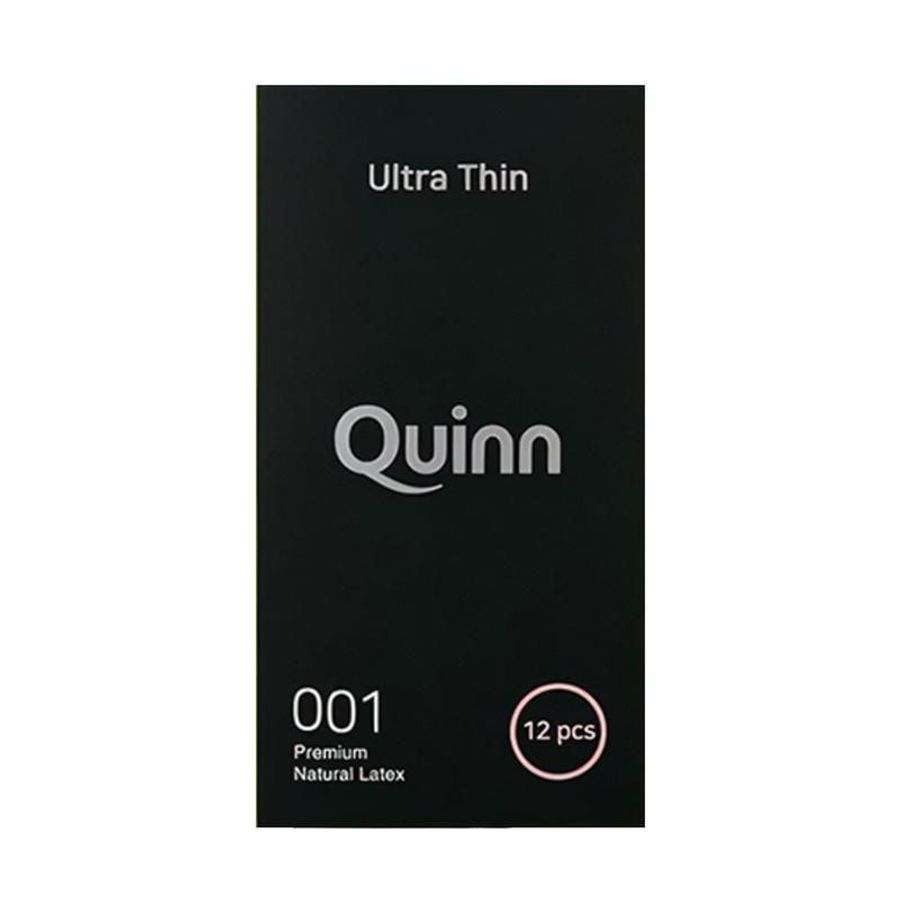 Bao Cao Su Quinn 0.01 Ultrathin - Hộp 12 Cái