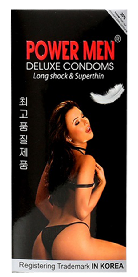 Bao Cao Su Powermen Longshock & Superthin - Hộp 12 Cái ( Kéo dài, Siêu mỏng,...)