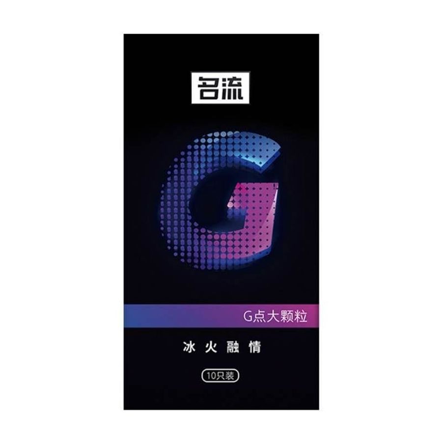 Bao Cao Su Ming Liu G - Siêu điểm nổi, Siêu kích thích - Hộp 10 Cái