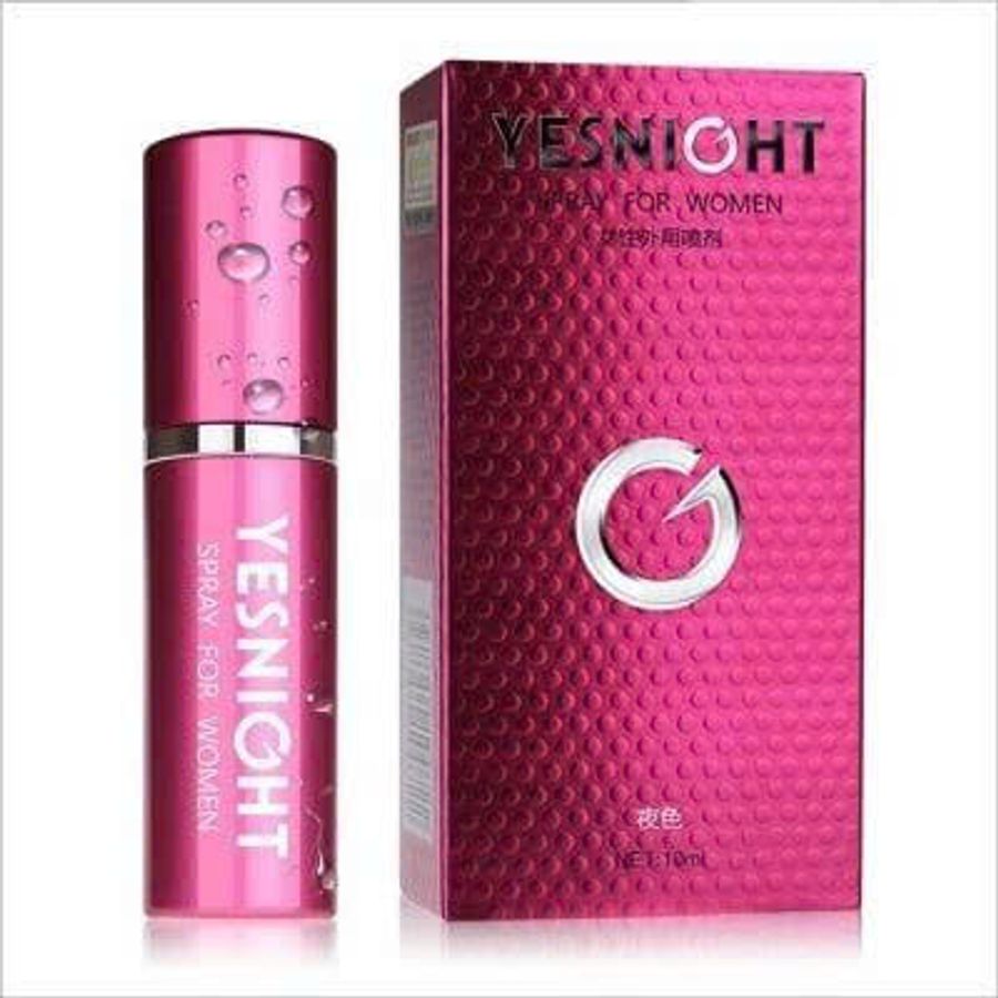 Chai Xịt Tăng Khoái Cảm & Vệ Sinh Vùng Kín Dành Cho Nữ Giới Yesnight 10ml Chính Hãng