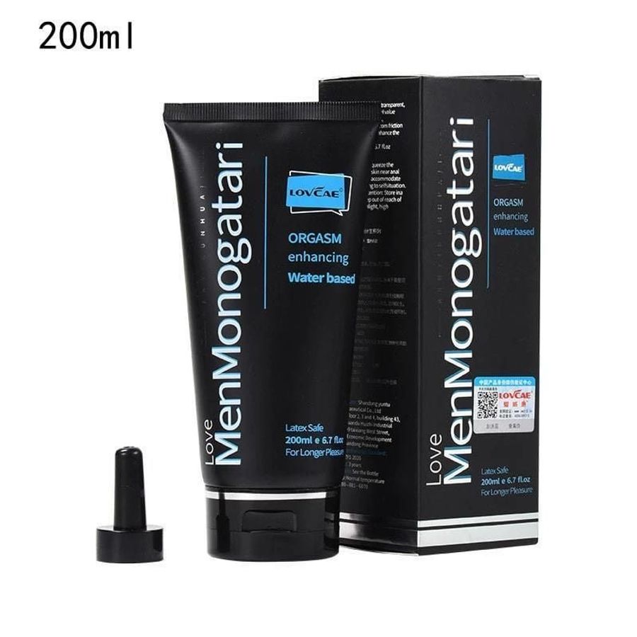 Gel tạo trơn siêu mượt lâu khô cấp ẩm Kích Thích MenMonogatari - 200ml cao cấp chính hãng