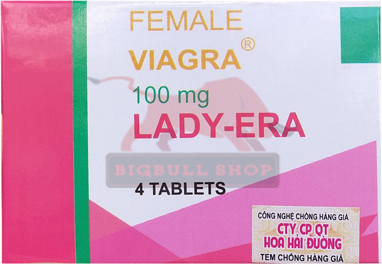 Viên uống Kich dục TĂNG CƯỜNG SINH LÝ NỮ LADY-ERA (HỘP 4 VIÊN) chính hãng