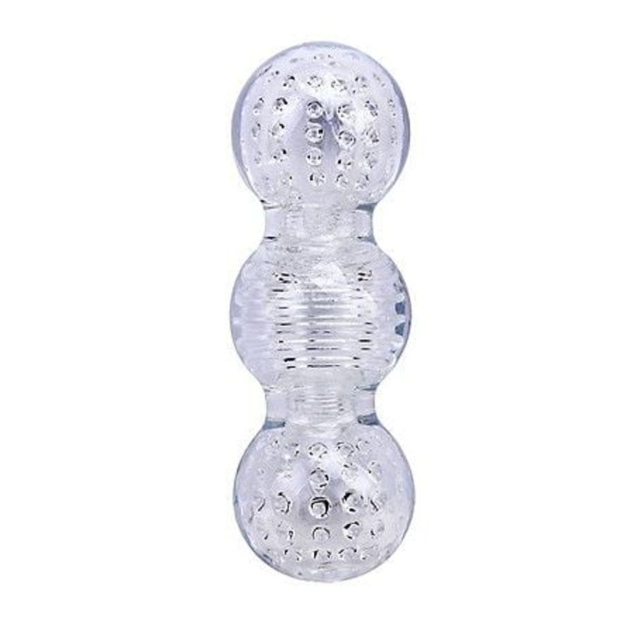 Âm đạo Khối Silicone Trong Suốt Tự Sướng Dành Cho Nam Giới  Gân Gai chính hãng