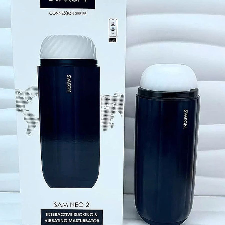 Thanh lý - Máy thủ dâm Svakom Sam Neo 2 bị rách nhẹ silicon