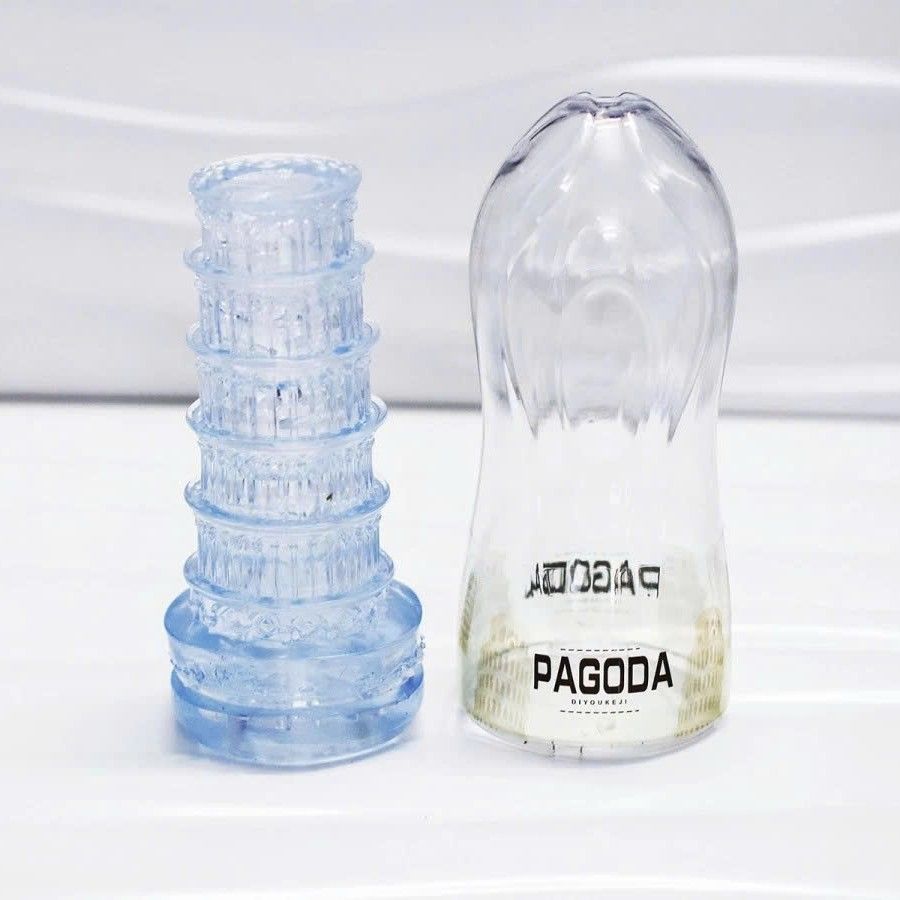 Cúp âm đạo giả Pagoda trong suốt 354951