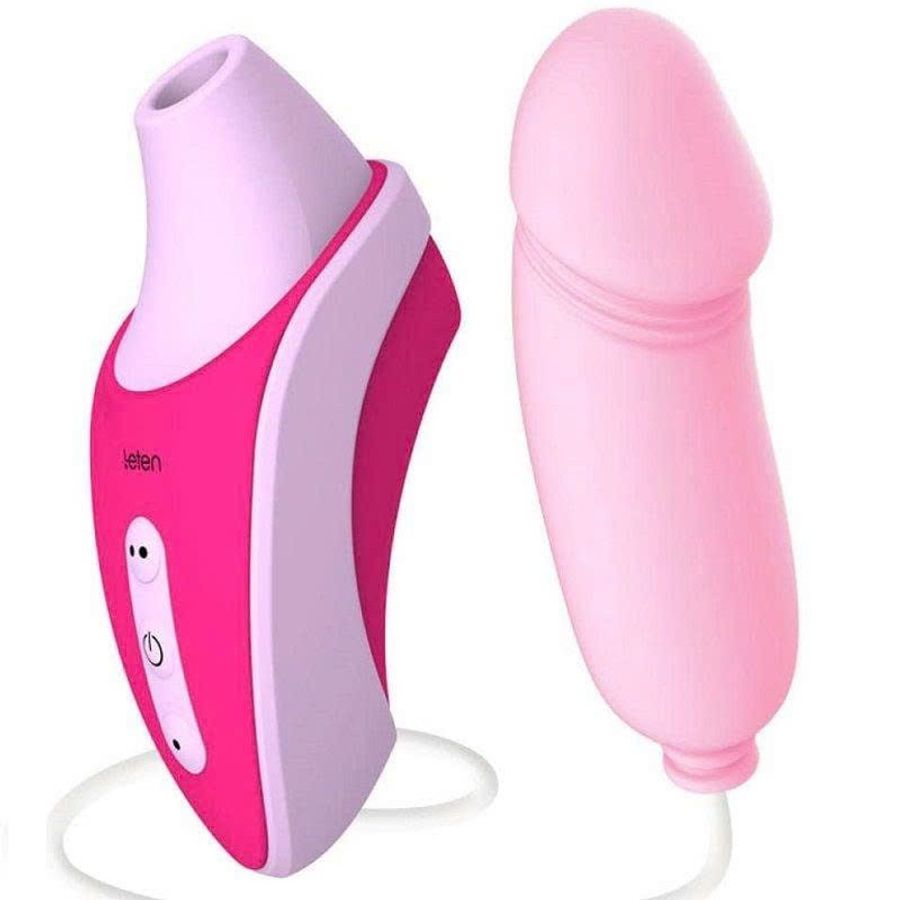 MÁY BÚ MÚT KÈM TRỨNG RUNG KÍCH THÍCH SINH LÍ NỮ LETEN Chính Hãng