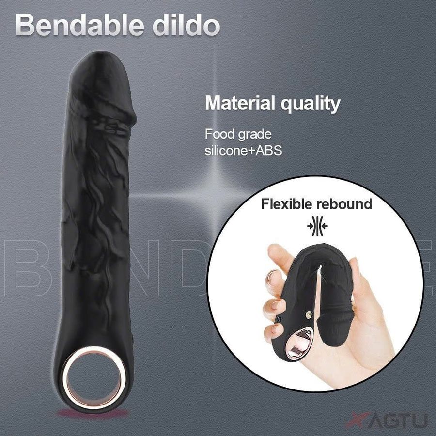 Cây Massage 10 Tần Số Rung Dành cho nự giới giải toả có thể Uốn Cong Mềm Dẻo chính hãng