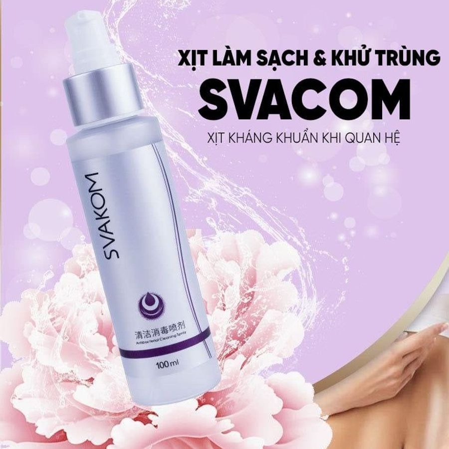 Chai Dung Dịch Vệ Sinh Và Khử Trùng Đồ chơi người lớn Cao Cấp Svakom chính hãng