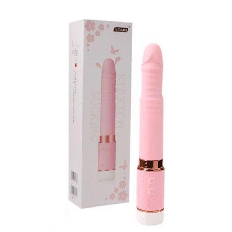 Dương Vật Giả Massage Dạng Son Môi Rung - Thụt - Sưởi Ấm Đa Năng Meixin Cao Cấp 