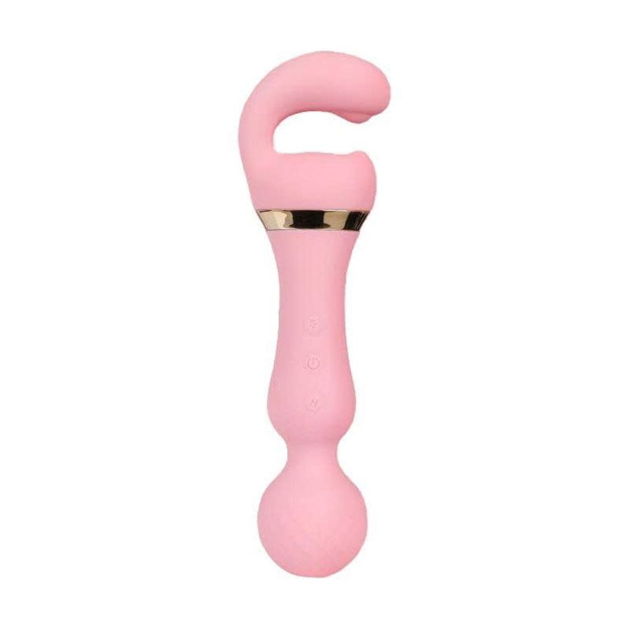 Chày Rung Silicone Massage 2 Đầu Mềm Dẽo Kích Thích Cực Mạnh Đa Chế Độ Aphojoy Cao Cấp - Sạc Điện