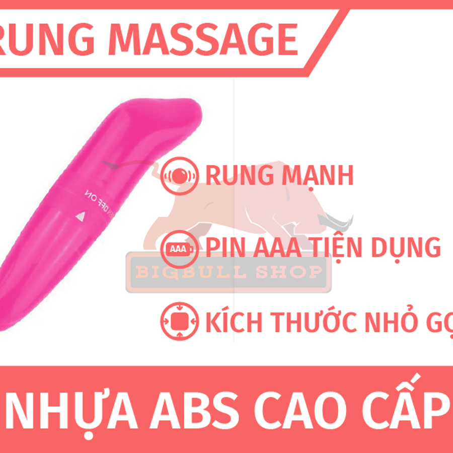 Trứng rung massage cho nữ giới giải toả Mini Cầm Tay chính hãng