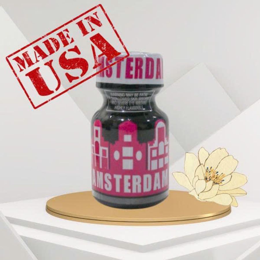 Chai hít tăng khoái cảm Popper PWD USA Amsterdam Pink Chai 10ml Chính hãng Mỹ